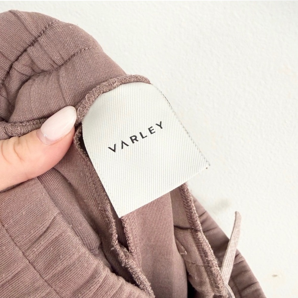 Varley Slim Cuff Joggers Dusty Rose DoubleSoft Lounge Pants XXS - Picture 6 of 7